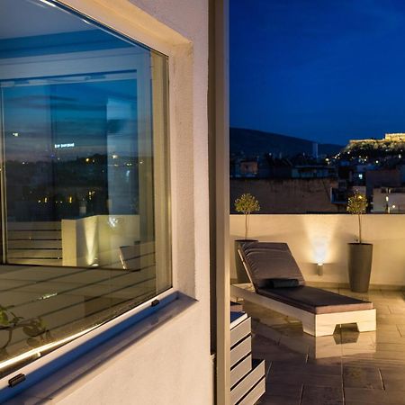 Private Jacuzzi & Acropolis View - The Loft Atene Esterno foto