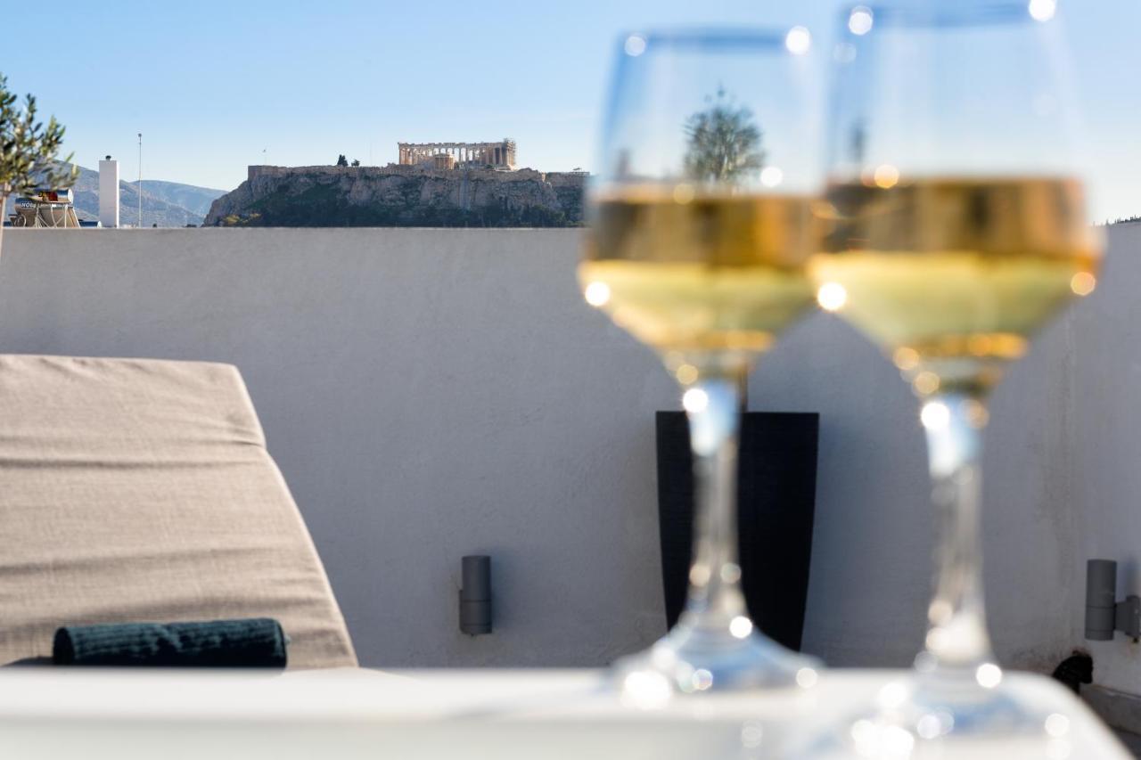 Private Jacuzzi & Acropolis View - The Loft Atene Esterno foto