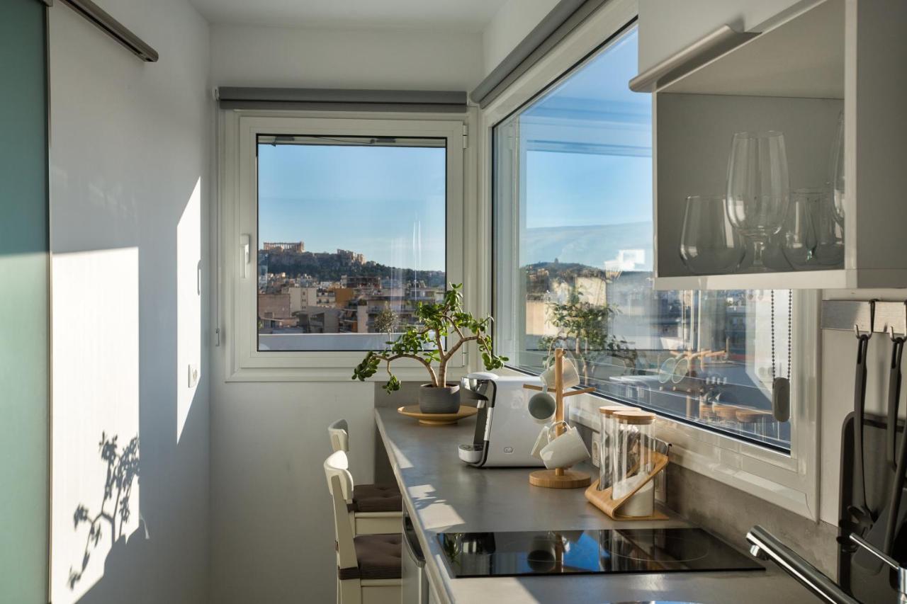Private Jacuzzi & Acropolis View - The Loft Atene Esterno foto